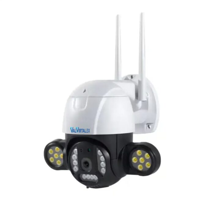 Cameră PTZ, Zoom digital, Viziune nocturnă, Control de la distanță, Supraveghere WiFi