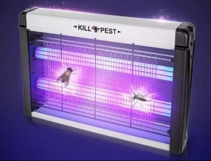 Aparat anti-insecte Valvirtalex 40W, Lampa UV pentru insecte, Eliminare țânțari și muște, Dispozitiv anti-insecte UV, Aparat anti-insecte eficient, Control insecte zburătoare
