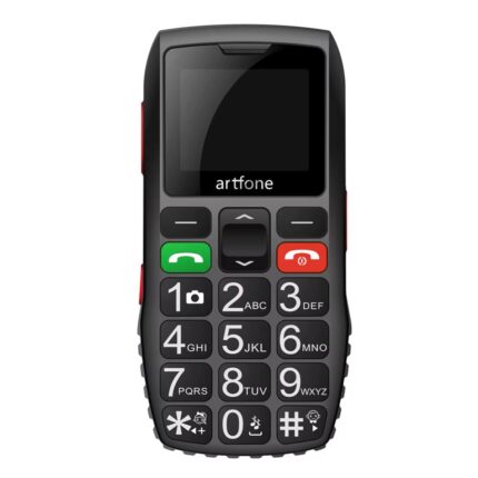 Telefon Mobil Artfone pentru Seniori – Taste Mari, Buton SOS, Meniu în Română