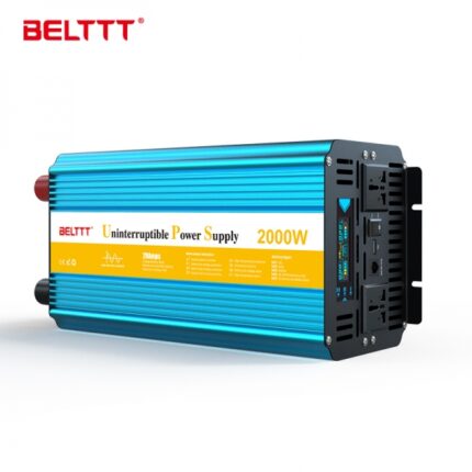 Invertor Sinus Pur cu UPS BELTTT BAT2000A – 2000W Continuă / 4000W Vârf, 12V → 230V