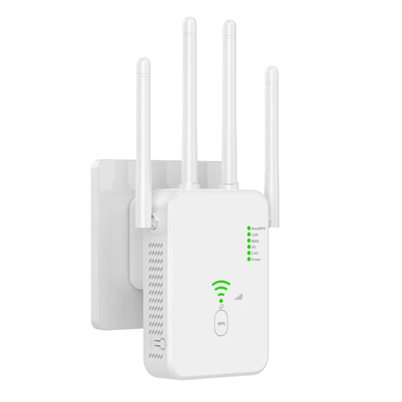 Amplificator WiFi 300Mbps cu 4 Antene – Conexiune Stabilă și Acoperire Extinsă