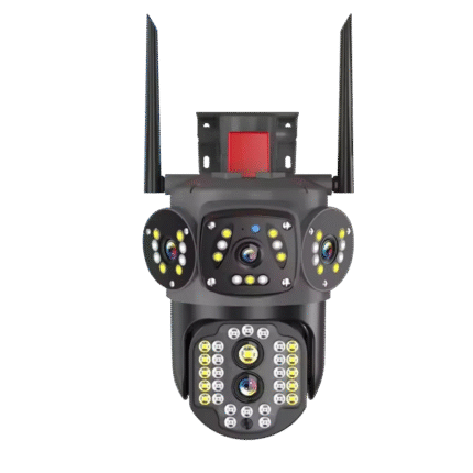 Camera Solară 4G V380-Solar-S9A-10X-4G (3×3MP + Zoom 10X)