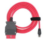 Cablu DoIP VAG cu fibră optică pentru programare și diagnoză ECU, compatibil VW Audi Skoda Seat, ODIS Engineer 12.1.1